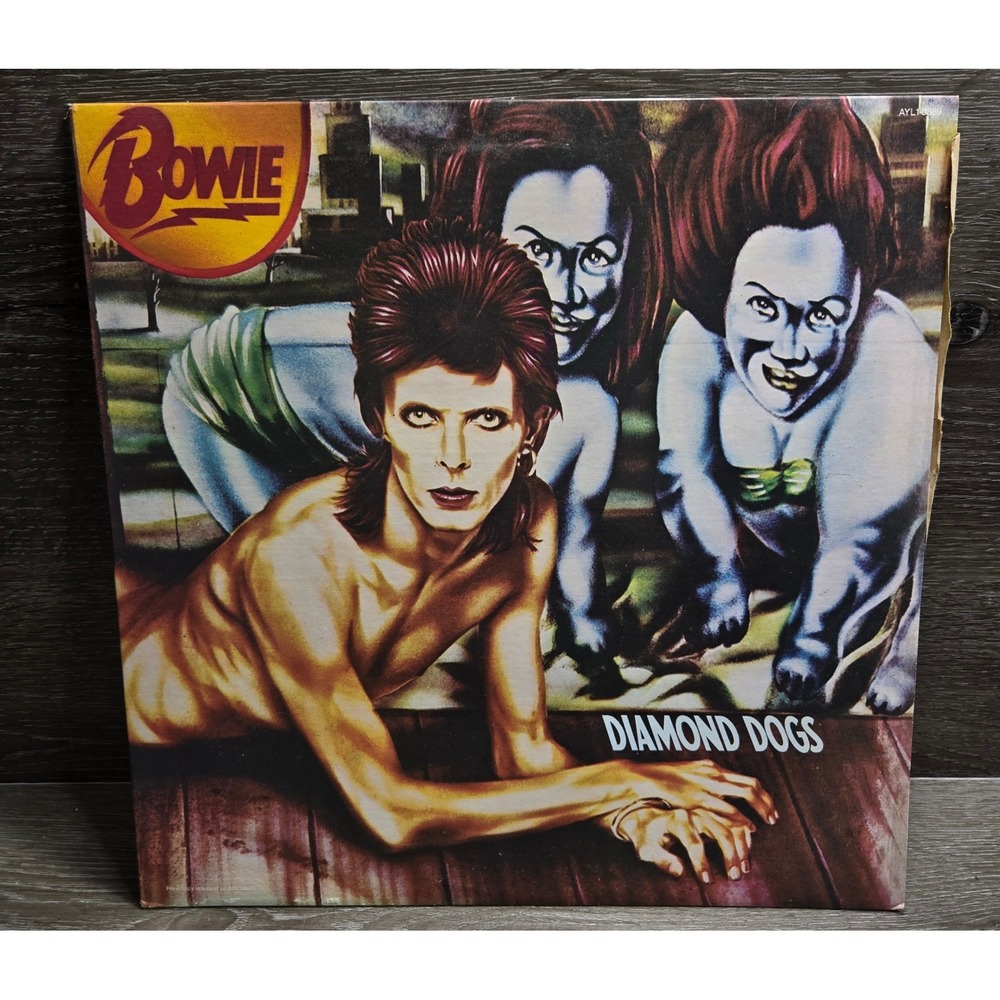 David Bowie Diamond Dogs Vinyl LP RCA Rock Album Dynaflex AYL1-3889 Tested